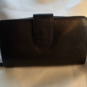 Rolfs‎ Black Leather Wallet